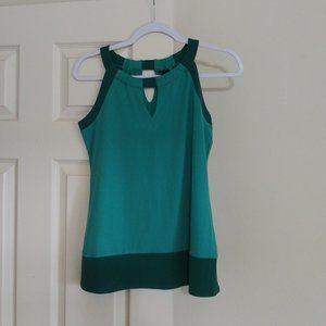 Dark/Light green blouse